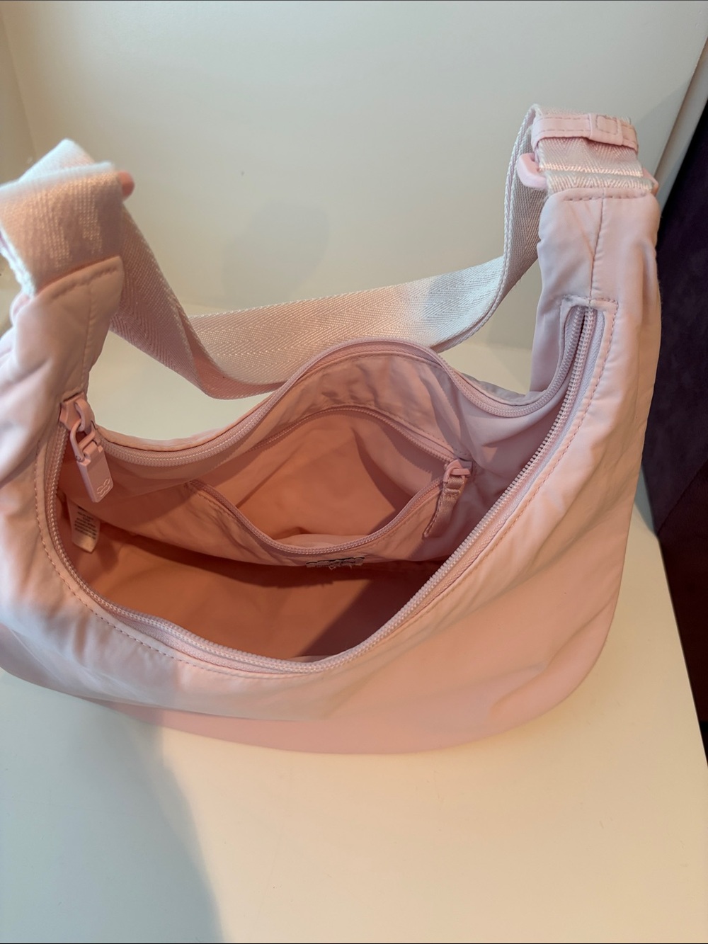 Aritzia Sunday Best Chalk Pink Phoebe Crossbody bag - Picture 8 of 8